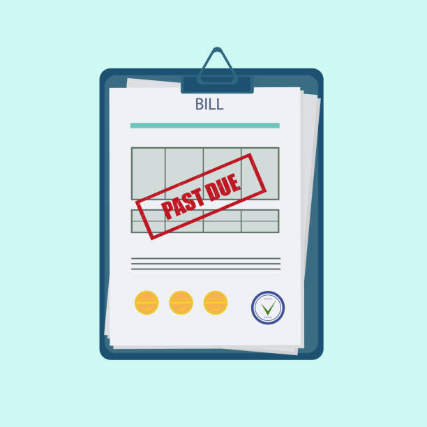 Overdue Bill Sticker 280+ Overdue Bill Icon Stock Illustrations, Royalty-Free Vector ...