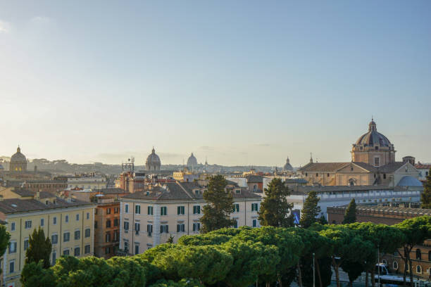 istock Rome city scenery at sunset. 1312554033