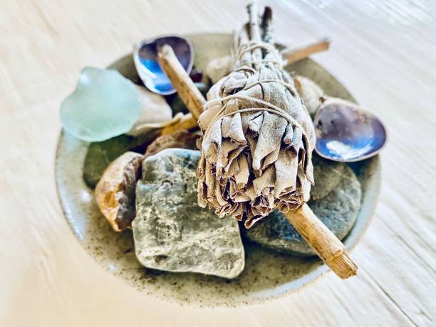 istock White Sage Smudge Sticks in Ceramic Bowl 1312562226