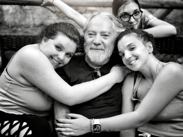 istock Hugs from everyone for Pa Pa. 1312566988