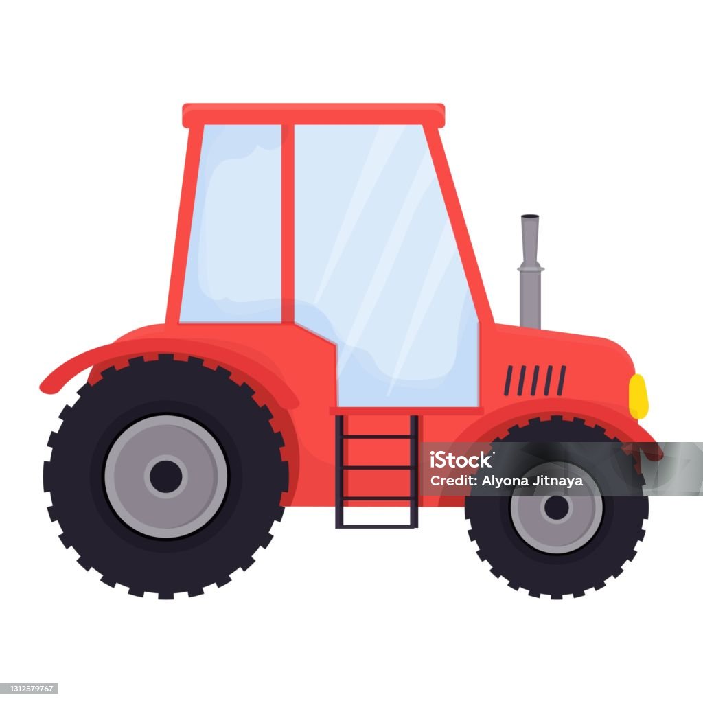 Ilustración de Tractor De Granja Rojo En Estilo De Dibujos Animados Aislado Sobre Fondo Blanco Equipo Agrícola Maquinaria De Campo Vehículo Infantil Lindo Simple y más Vectores Libres de Derechos de Tractor - Ilustración de Tractor De Granja Rojo En Estilo De Dibujos Animados Aislado Sobre Fondo Blanco Equipo Agrícola Maquinaria De Campo Vehículo Infantil Lindo Simple y más Vectores Libres de Derechos de Tractor -