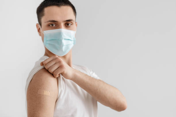istock Vaccination concept, disease prevention, health care,coronavirus immunization 1312604796