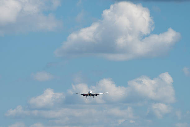 istock Airplane in the sky 1312605336