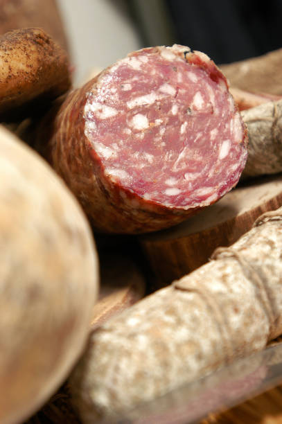 istock black pork salami in Italy 1312607637