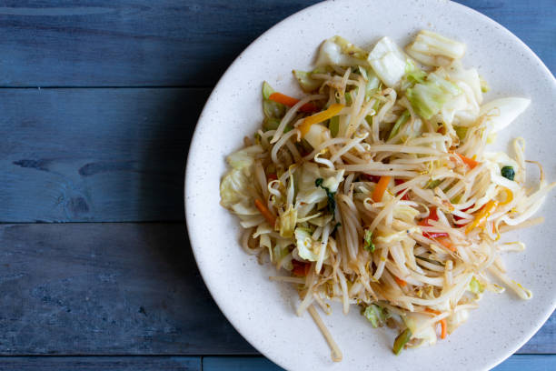 istock Japanese stir-fried vegetables 1312610641