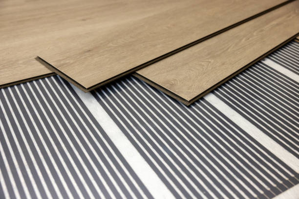 istock infrared underfloor heating film under laminate floor 1312636239