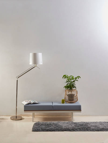istock modern home interior office working room in concept and flat white wall sofa plant 1312637644