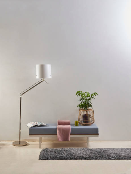 istock modern home interior office working room in concept and flat white wall sofa plant 1312638682