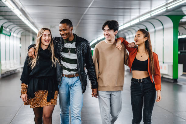 istock Teenagers in subway station 1312639005