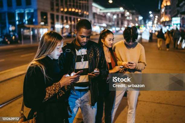 Teenagers Hanging Around Stock Photo - Download Image Now - Teenager, Using Phone, Adolescence