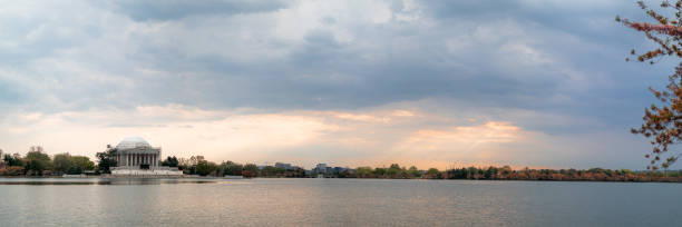 istock Jefferson Memorial Stormlight Panorama 1312645545