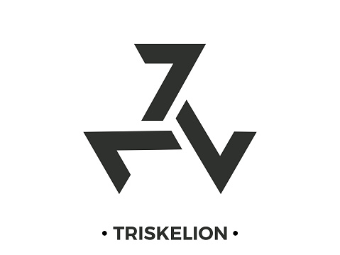 Triskelion Celtic Symbol Triple Spiral Isolated On White Background Vector  Illustration Stock Illustration - Download Image Now - iStock