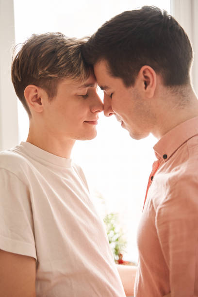 istock Couple bonding to each other and showing true emotions at their kitchen 1312651716