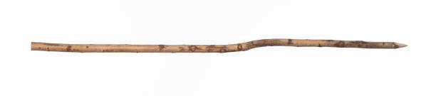 istock wooden spear isolated on white background 1312651964