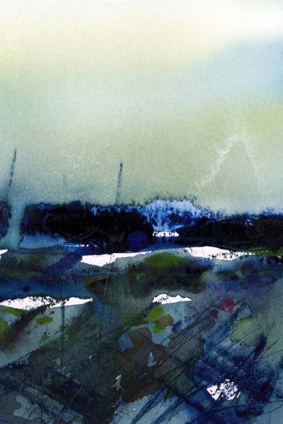 istock watercolor blue abstract landscape 1312654855