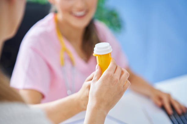 istock Doctor explaining diagnosis to her female patient 1312657421