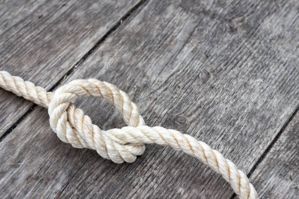 istock close up of knot in rope 1312660406
