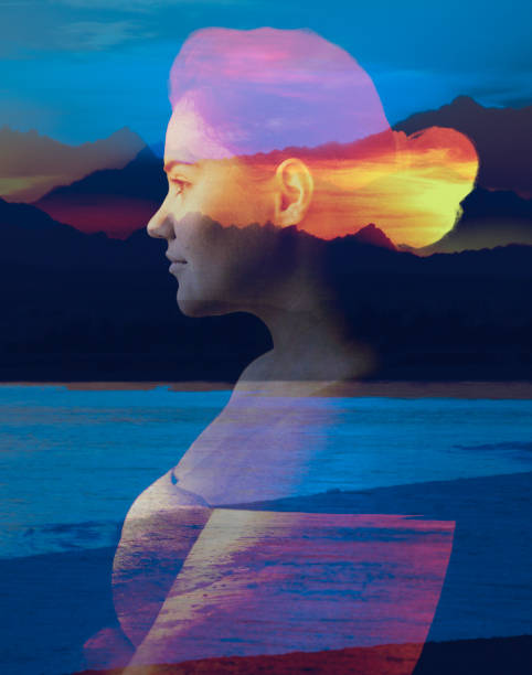 istock Woman at sunset 1312661811
