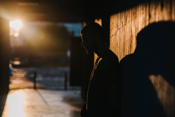 istock Silhouette of a man 1312668053