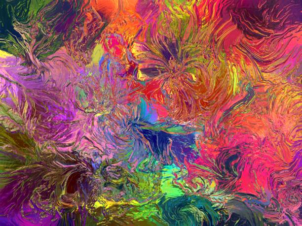 istock multi colored stained glass, art abstract background 1312675575