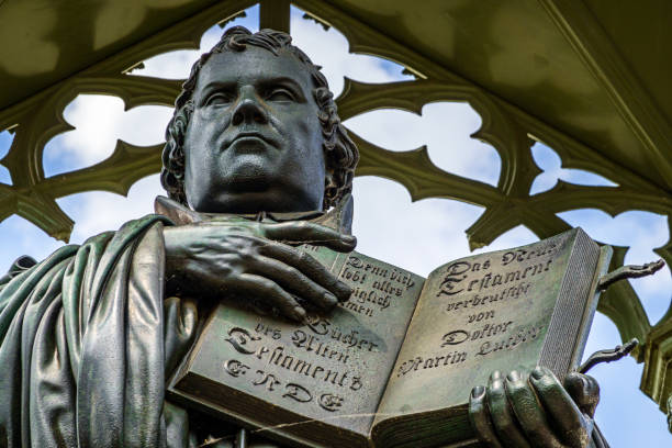 Luther statue in Dresden