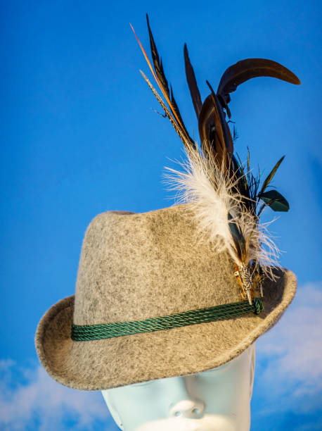 istock typical bavarian hat - traditional clothing 1312677970