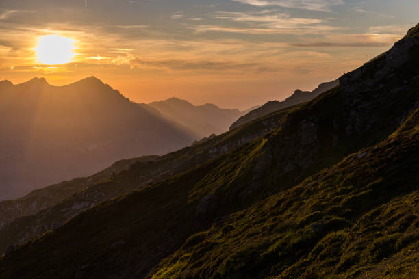 istock Sunrise at the daybreak on the mountain 1312686512