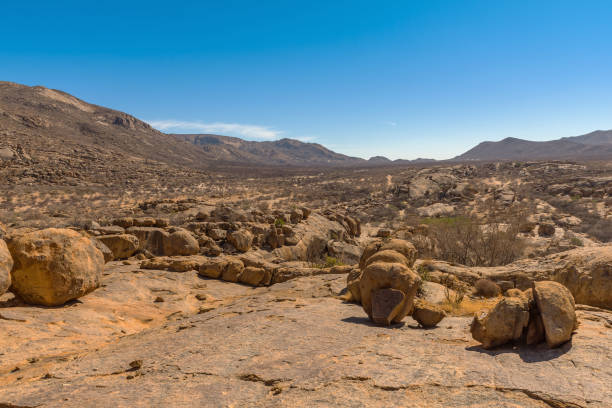 istock massive granite rock formation in the Erongo Mountains, Namibia 1312696807