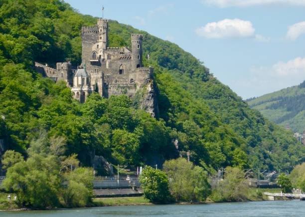 May 2016 Rheinstein Castle is a castle near the town of Trechtingshausen in Rhineland-Palatinate, Germany.