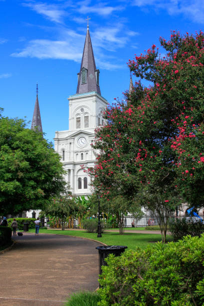 istock St. Louis Cathedral against blue sky 1312725692
