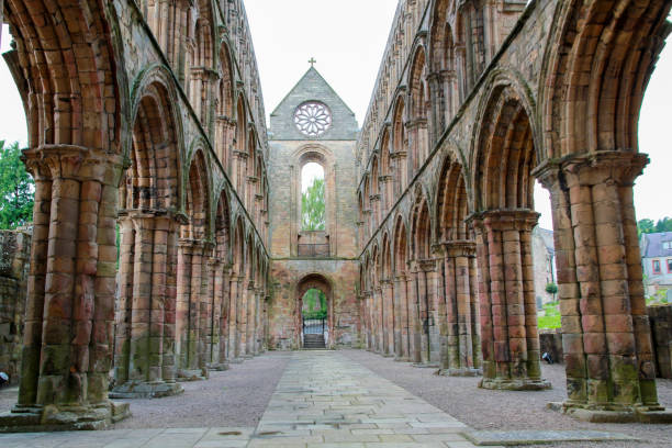 istock Arches at ruins of Jedburgh Abbey 1312725837