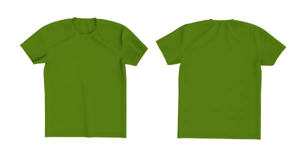 istock men's short sleeve t-shirt mockup in front, and back views 1312738151