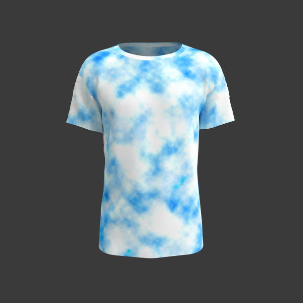 men's short sleeve t-shirt mockup in front view, design presentation for print