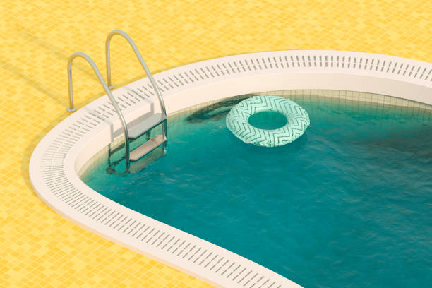 istock Swimming Pool, Summer Holiday Concept 1312747977