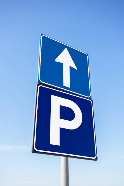 istock Parking area sign 1312753275