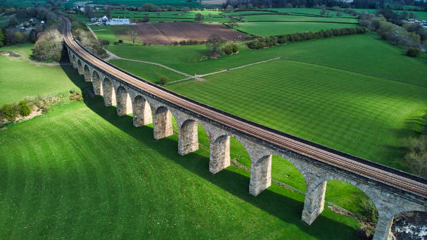 istock Arthington viaduct railway bridge, Arthington, West Yorkshire, England, Britain 1312754299