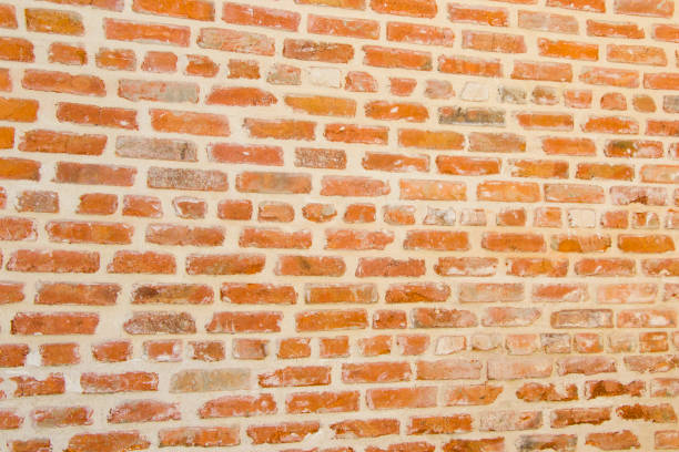 istock Old brick wall background and texture, daylight and outdoor 1312756811