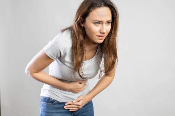 istock Woman with menstrual pain 1312764690