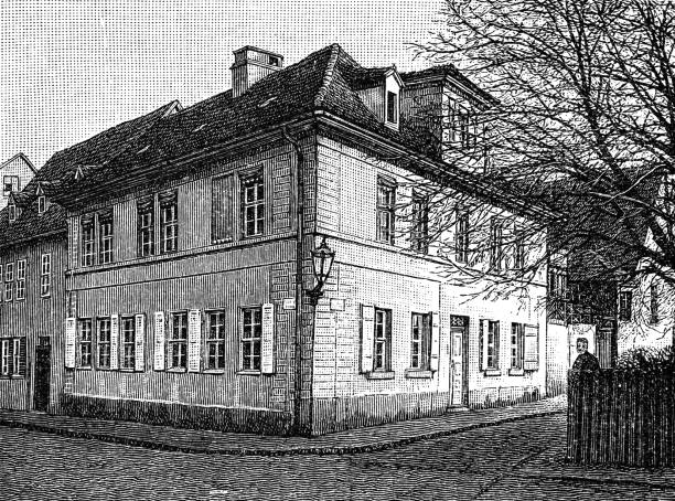 istock Friedrich Nietzsche's house in Naumburg an der Saale 1312764793