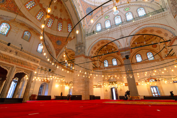 istock Interior of Beyazit Mosque 1312767445