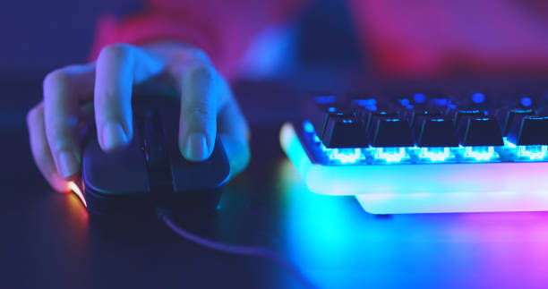 istock cyber sport gamer press keyboard 1312768444