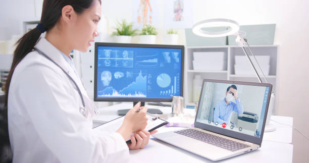 istock Telemedicine concept on tablet 1312768852
