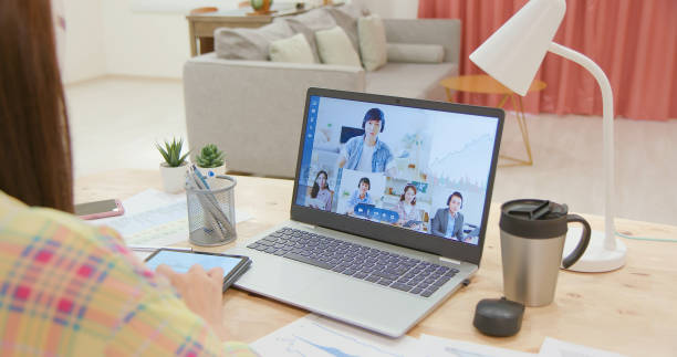 istock telework video meeting at home 1312768964