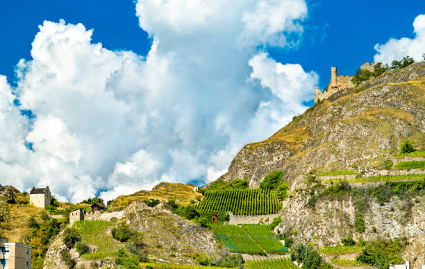 istock Tourbillon Castle in Sion, Switzerland 1312779515