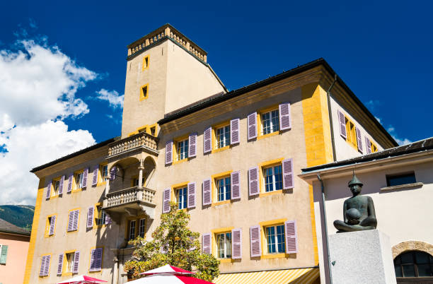 istock Architecture of Brig in Switzerland 1312779627