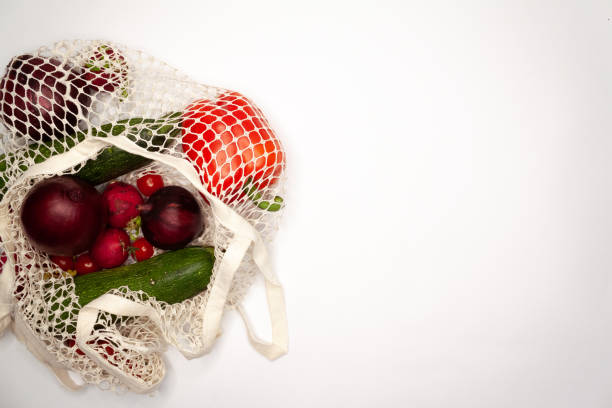 istock Vegetables and Fruits on white background 1312786212