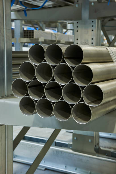 istock steel warehouse and steel profiles 1312789265