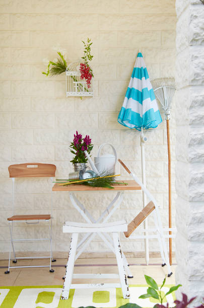 istock modern home interior winter garden and textured 1312792397