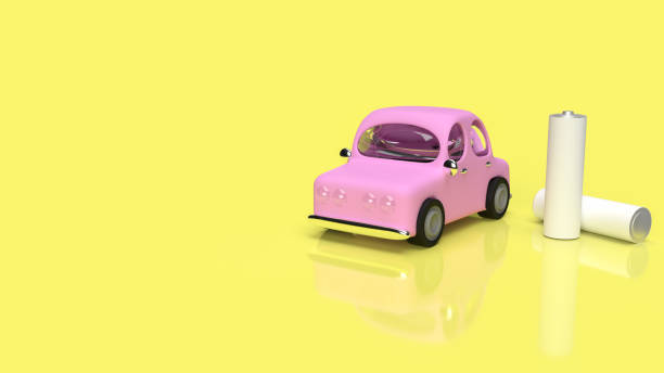 istock The alkaline battery and car  for ev car technology concept 3d rendering 1312794886