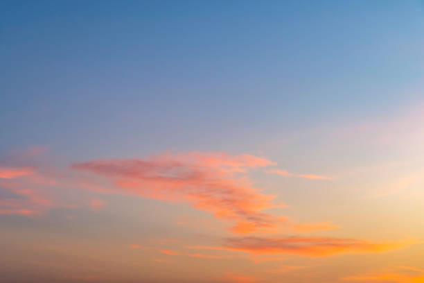 istock Gorgeous Panorama twilight sky and cloud at the morning background image, Dramatic sunset, and sunrise sky, Fiery orange sunset sky, Beautiful sky. 1312798387